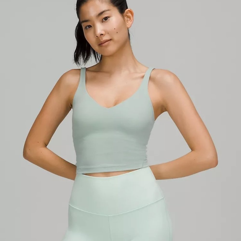 lululemon Align Tank Top Size 6 in Mint Green